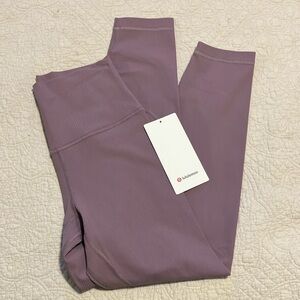 NWT Lululemon Ribbed Align Legging